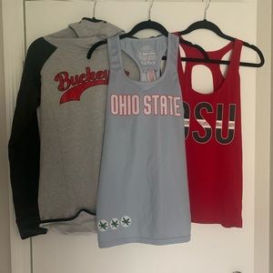 Ohio State Tank Top Sweatshirt Bundle